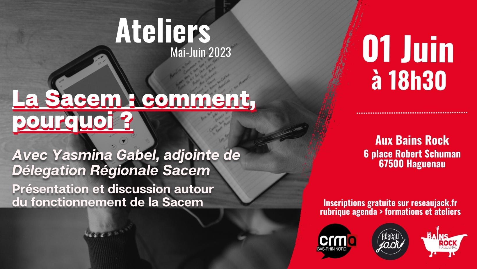 Banniere Atelier Sacem